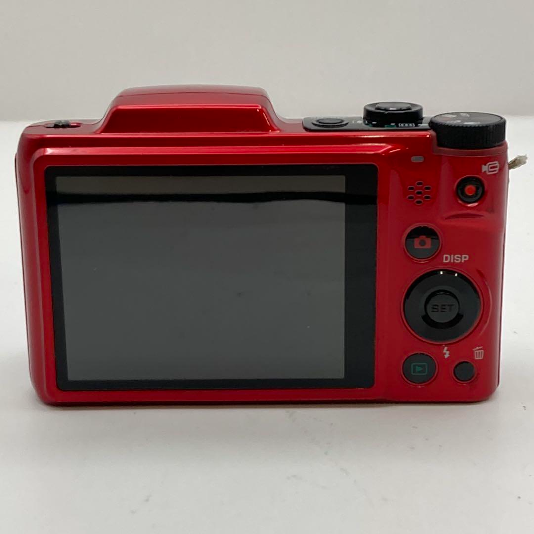 Used] Casio Exilim Ex-H50 Compact Digital Camera Red body 16.1MP