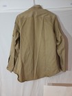 SHIRT MAN'S COTTON UNIFORM TWILL 8.2 OZ KHAKI Sergeant 15.5 x 33 1958 21st Corps — photo 2