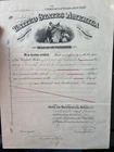 Civil War Pension Document 9th Kansas Cavalry Excellent!