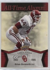 2011 Upper Deck University of Oklahoma All-Time Alumni Brian Bosworth 0e2x