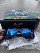 Maui Jim Ma  ukele Polarized Wrap Sunglasses New In Box 289 MJ0682S-003