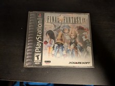 Final Fantasy 9 IX - PlayStation 1 PS1 - Black Label