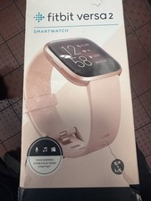 Fitbit Versa 2 Smartwatch Rose Gold Activity Tracker with Charger