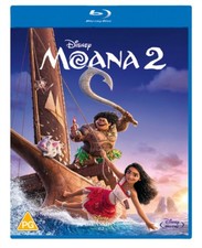 Moana 2 (Auli'i Cravalho Dwayne Johnson Alan Tudyk) Two New Region B Blu-ray