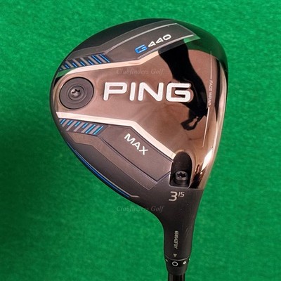Ping G440 MAX 15° Fairway Wood 3 Ping Tour 2.0 Black Chrome 75