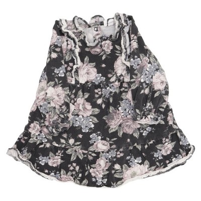 Newbie by KappAhl, Kleid, Größe: 68, Schwarz/Pink, Baumwolle/Elasthan #T7K