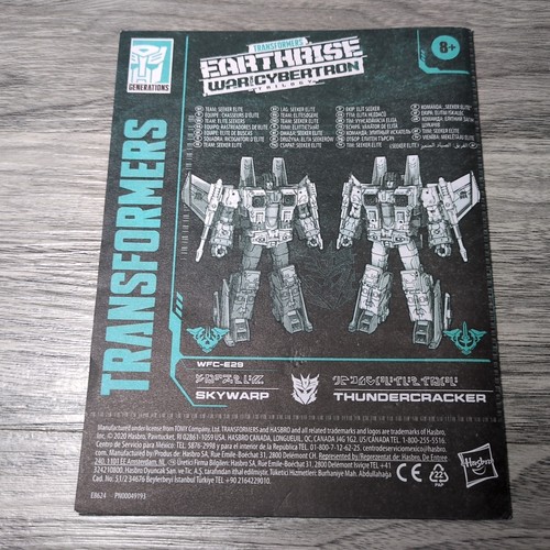 Transformers Generations War for Cybertron: Earthrise Skywarp and Thundercracker - Bild 10 von 10