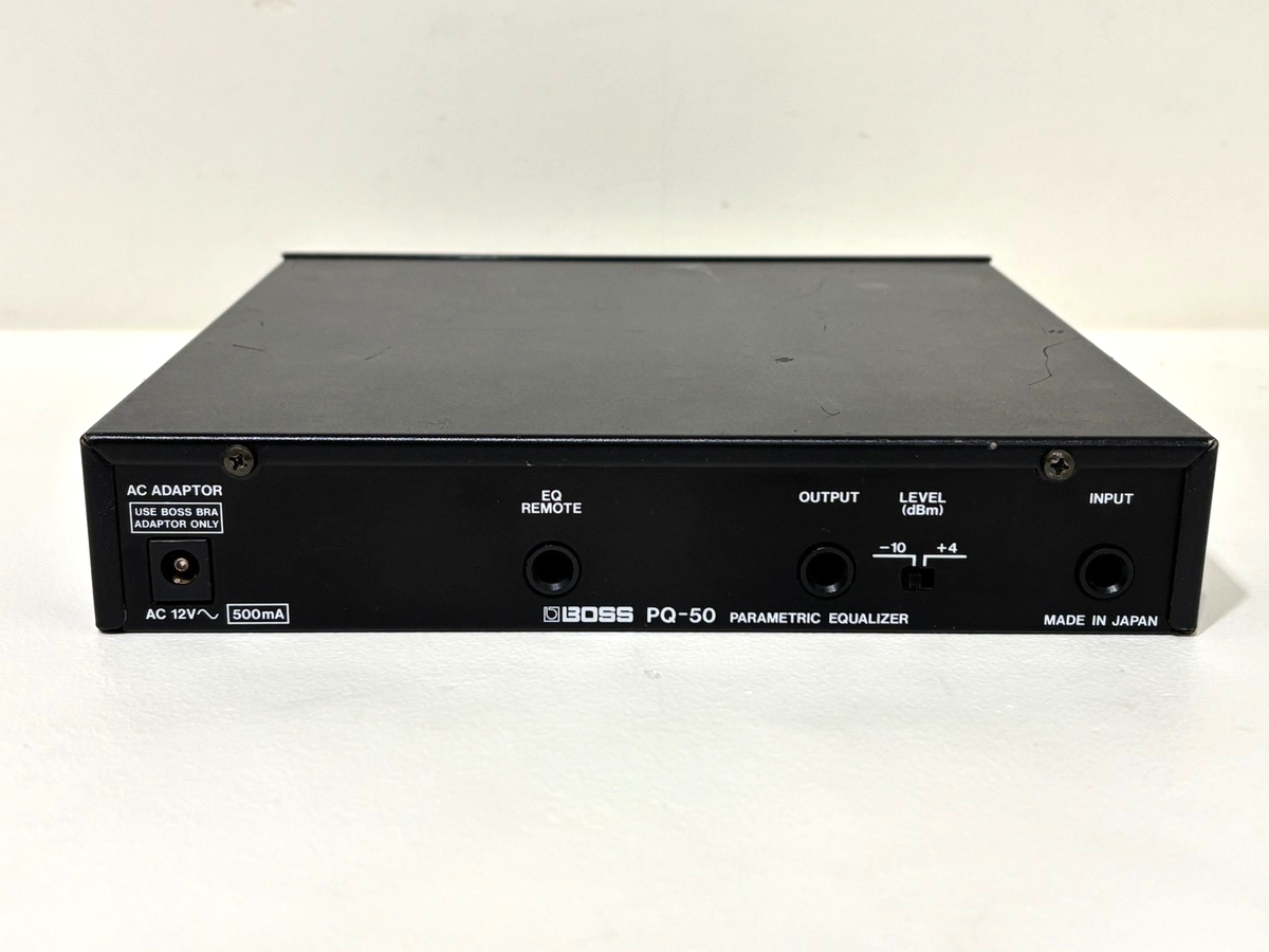 BOSS PQ-50 4 Band Parametric Equalizer With Adapter From Japan | eBay