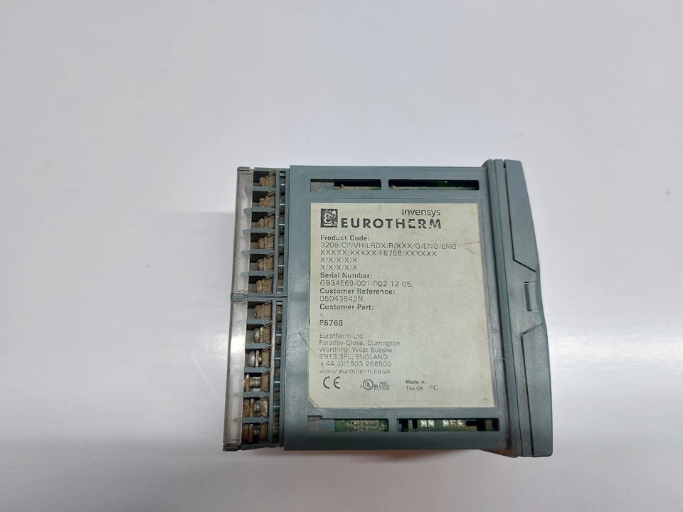 Eurotherm Invensys 3208 Temperature Process Controller 3208/cp/vh/lrdx/r/xxx/g/e - Image 4 of 4