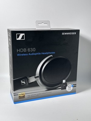 NEW Sennheiser - HDB 630 Around-the-ear Bluetooth Wireless Headphones - Black
