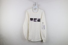 Vintage Mens Large Uniprise UnitedHealth Group Company Long Sleeve T-Shirt White