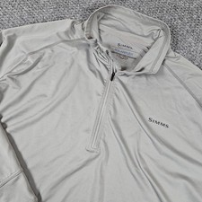 Simms SolarFlex Quarter Zip Fishing Shirt Men...
