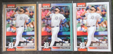 RILEY GREENE 3-CARD LOT 2026 Topps 75th GOLD /2026+RB FOIL+Base #209 TIGERS
