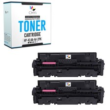2-Pack CMYi Replacement 414A Magenta Cartridge for HP Color LaserJet Pro M454dn