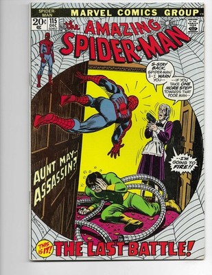 Amazing Spider-Man 115 1972 Marvel Comics VG/F 5.0 Gwen Stacy Doc Ock