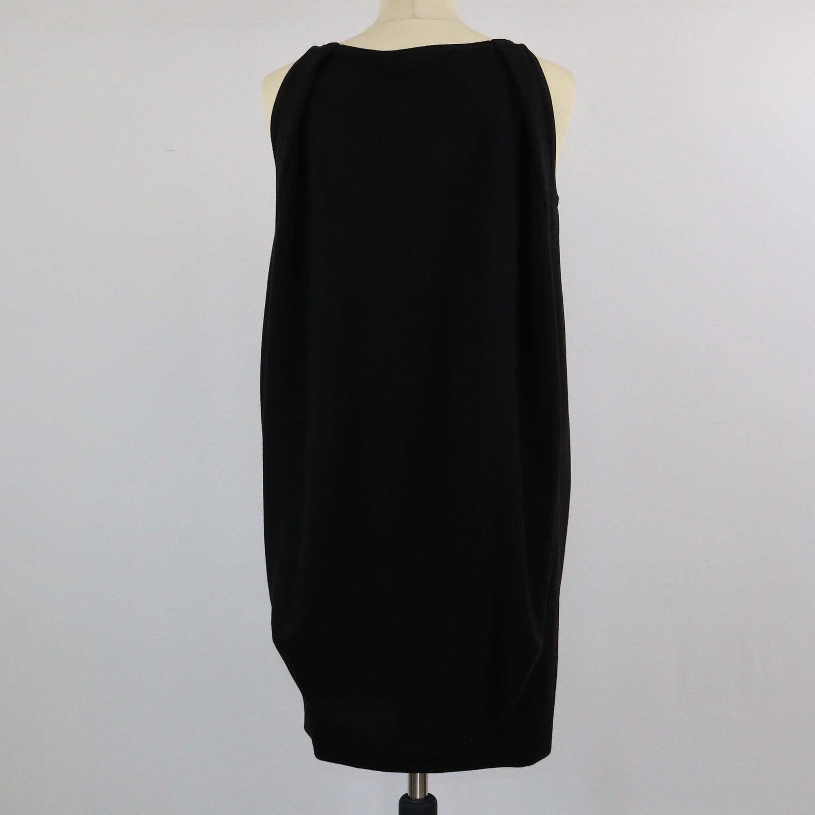 Abito midi nero senza maniche Saint Laurent