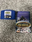 Tony Hawk's Pro Skater N64 Authentic Cartridge and Instruction Booklet, Tested