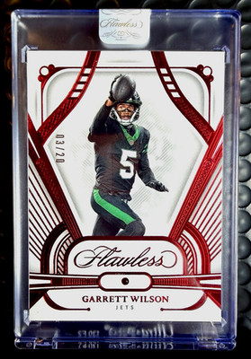 🔥 Garrett Wilson Flawless Ruby!  3/20