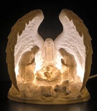 Nativity Scene with Tea Light Christmas Decoration Candle Holder for Home
