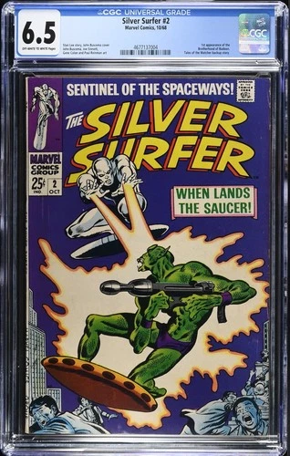 Silver Surfer #2 CGC Universal Grade 6.5 1968 Marvel Comics