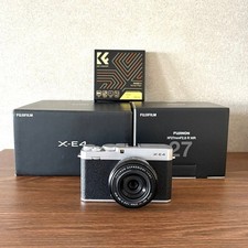 Fujifilm X-E4 Mirrorless Digital Camera with Fujinon 27mm F2.8 WR Pancake Lens