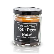Bofa Deez Nutz- Funny- Banana Nut Bread n Hazelnut Vanilla- Scented Candle- 
