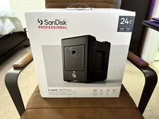 Sandiskpro SDPH34H-024T-NBAAB Sandisk Professional G-raid Shuttle 4 24tb 4 Bay