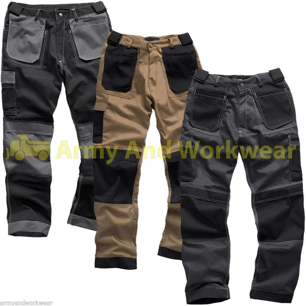Multi-pocket Oxford Pants