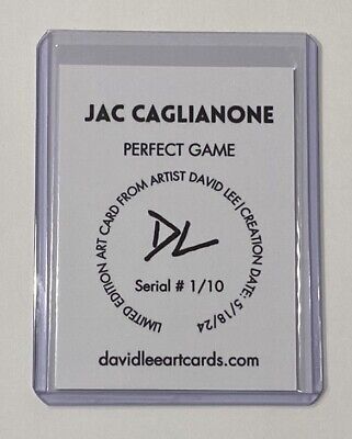 Jac Caglianone Limited Edition Artist Signed Perfect Game HS Jac Caglianone Limited Edition Artist Signed Perfect Game HS