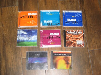 8 x FRONT 242 / Cobalt 60 / C-Tec - CD Sammlung EBM, Covenant, Depeche Mode