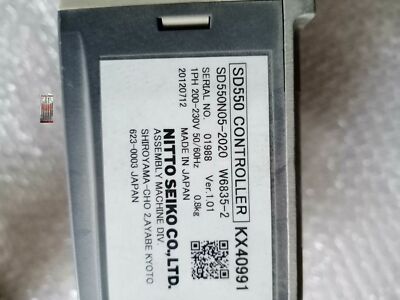 NITTO SEIKO SD550 コントローラー SD550N05 動作保証 1PCS NITTO SEIKO SD550N05-2020 90days warranty via DHL or FedEx | eBay