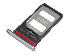 OEM XIAOMI POCO F5 PRO REPLACEMENT SILVER DUAL SIM CARD TRAY HOLDER