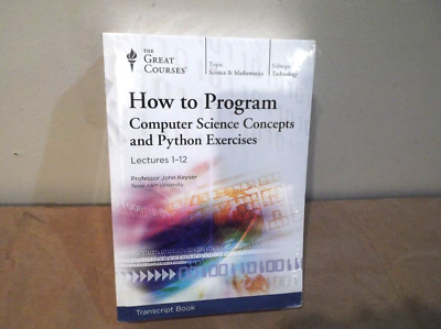 Great Courses -  HOW TO PROGRAM: COMPUTER SCIENCE CONCEPTS AND PYTHON EXCERCISES