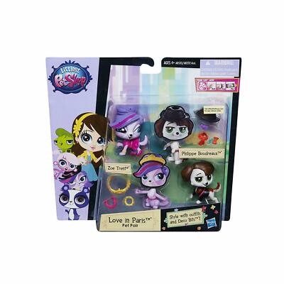 Hasbro Littlest Pet Shop Zoe Trent - Philippe Boudreaux Love in Paris Art A8533