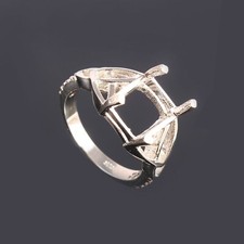 Semi Mount Ring Men's Ring Stone Setting Size 11X9 MM Octagon Shape Mother Gift