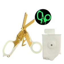 Tactical Folding Rescue Shears EMT Survival MultiTool Scissors Glass Break NEW