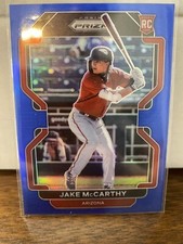 Jake McCarthy 2022 Prizm Baseball Base Blue #47  - Arizona Diamondbacks
