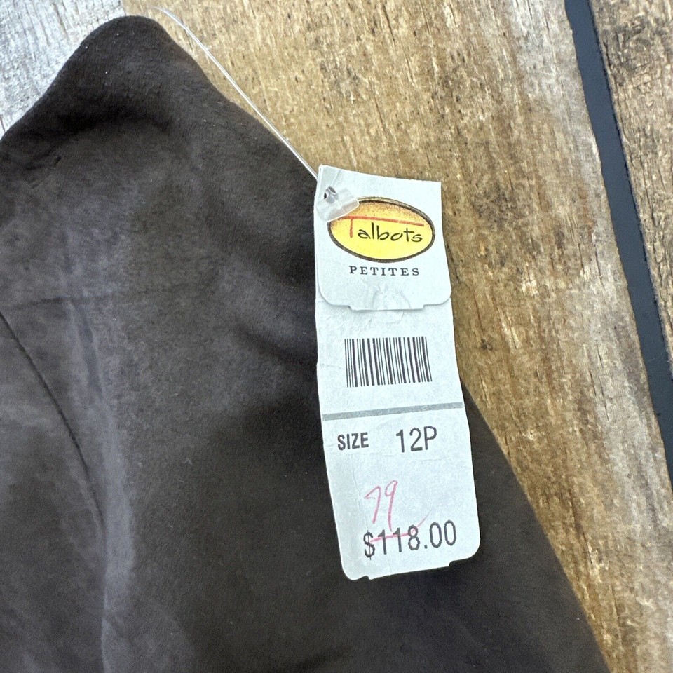 Talbots Petites Brown Skirt Womens Size 12 New eBay
