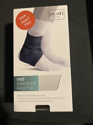 Push med Knöchelorthese Aequi Flex Rechts Gr. 3 Sprunggelenkbandage Fuss Bandage