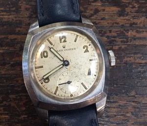 Rare Original 1941 Rolex Oyster”Army” Cushion Shape | eBay