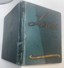 Original 1942 Drexel Institute of Technology yearbook LEXERD - Philadelphia PA