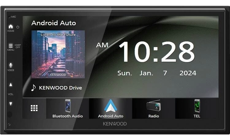 NEW Kenwood DMX4710S 6.8" Touchscreen Receiver, Android Auto & CarPlay Bluetooth - Image 2 of 3