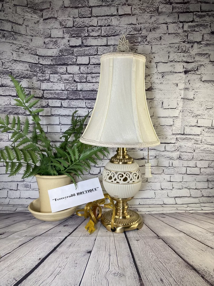 Lenox table sale lamps by quoizel