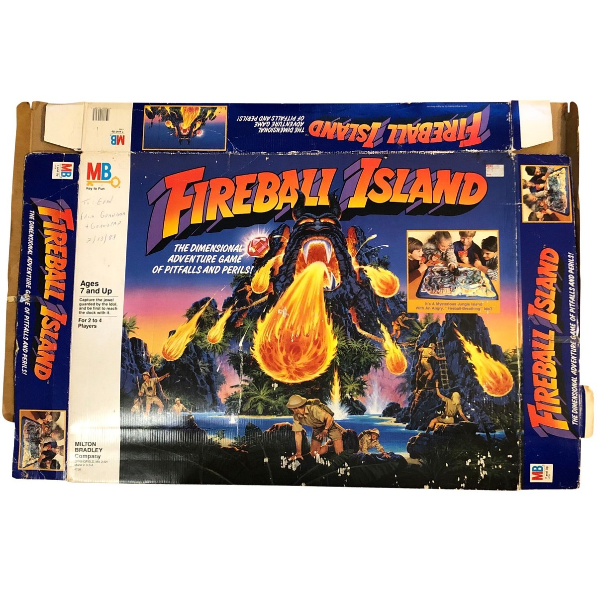 1986 Fireball Island Box Only | eBay