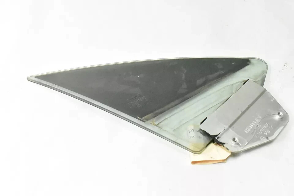 07-11 Bentley Continental GTC Front Right Side Door Vent Window Glass OEM