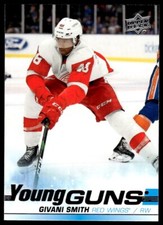2019-20 Upper Deck Young Guns Givani Smith Rookie Detroit Red Wings #474 R38