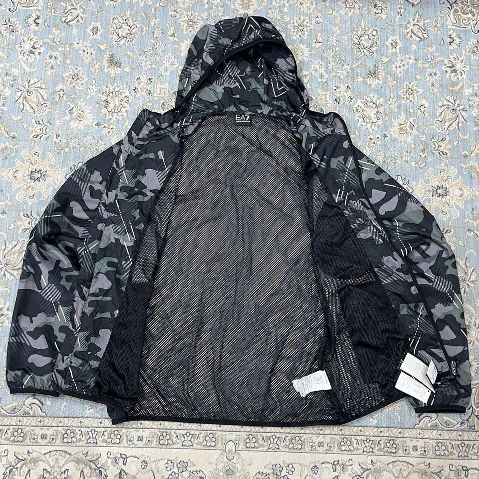 Emporio Armani windbreaker jacket hoodie New with tags - Image 2 of 4