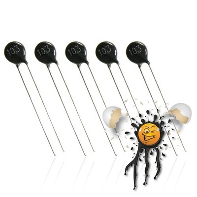 5 x NTC MF11 Temperature Compensation Thermistor NTC Thermistorwiderstand 10KΩ