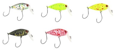 Mostal Misty 3cm 3,2g Slow Sinking Wobbler Ultralight verschiedene Farben