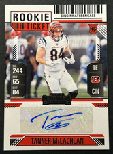 2024 Panini Contenders - Tanner McLachlan #280 Cincinnati Benglas - RC AUTO